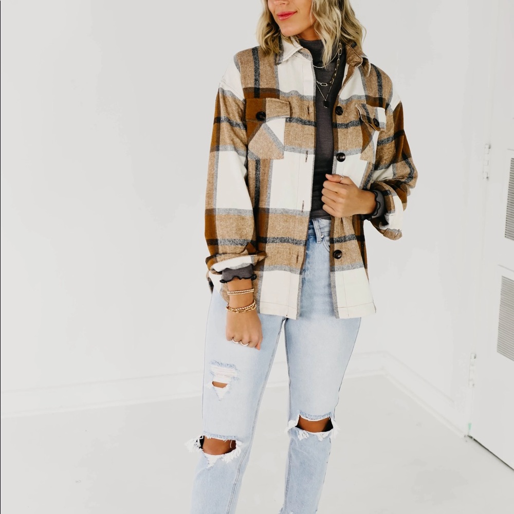 NEW ‘The Juliet’ Plaid Shacket — MOD BOUTIQUE